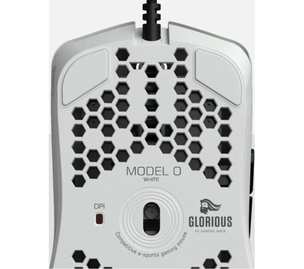 GLORIOUS Model O RGB Optical Gaming Mouse - Matte White image number 6 of 9