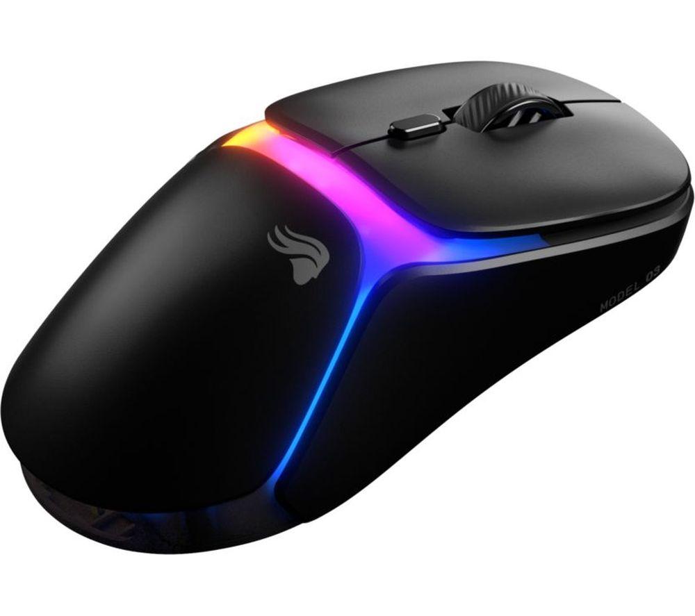GLORIOUS Model O3 RGB Wireless Optical Gaming Mouse - Black image number 2 of 7