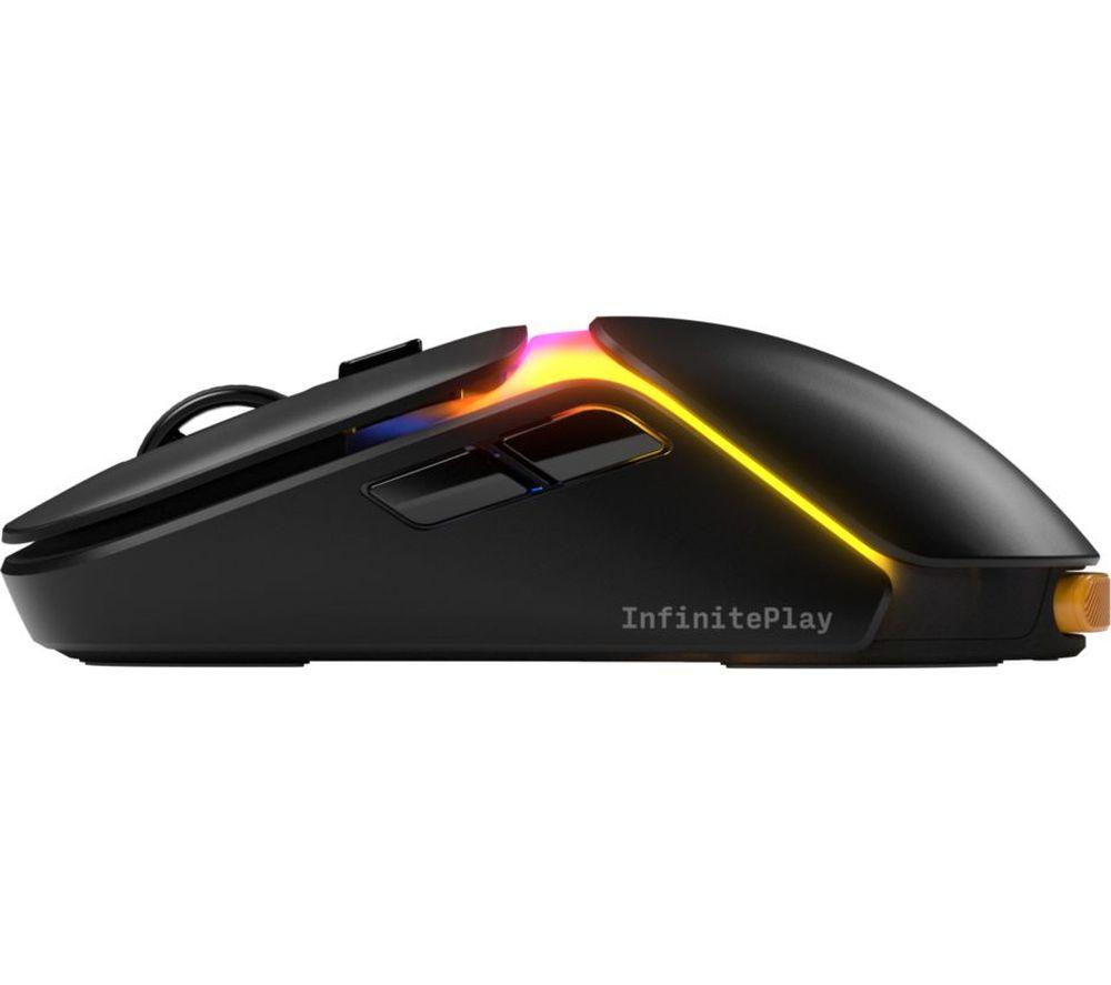 GLORIOUS Model O3 RGB Wireless Optical Gaming Mouse - Black image number 4 of 7