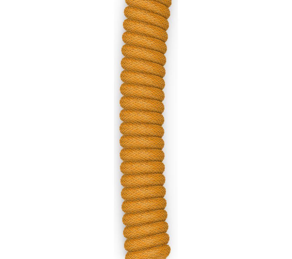 GLORIOUS Coiled USB to USB Type-C Keyboard Cable - Glorious Gold image number 3 of 6