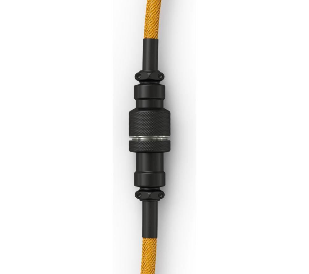 GLORIOUS Coiled USB to USB Type-C Keyboard Cable - Glorious Gold image number 4 of 6