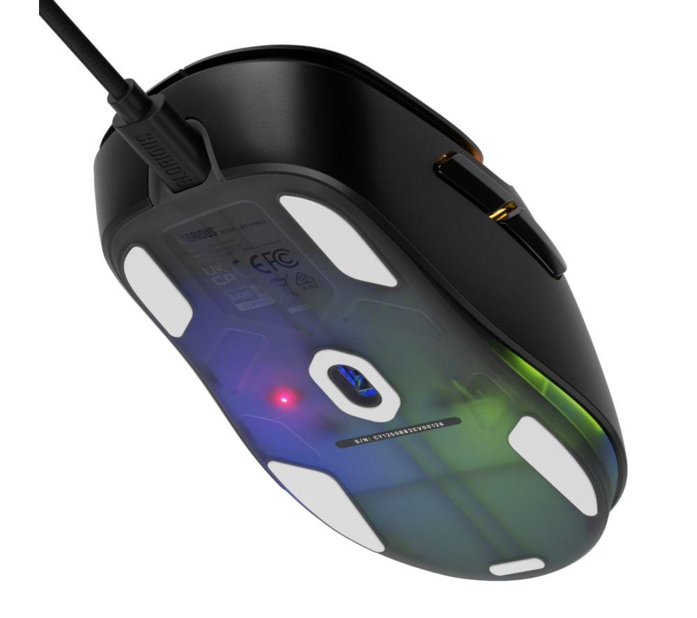 GLORIOUS Model D3 RGB Optical Gaming Mouse - Black image number 5 of 14