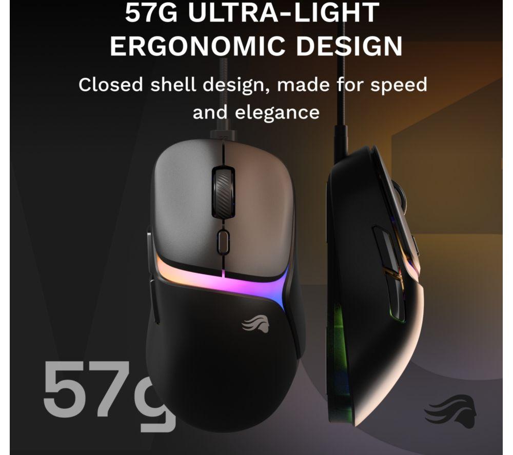 GLORIOUS Model D3 RGB Optical Gaming Mouse - Black image number 10 of 14