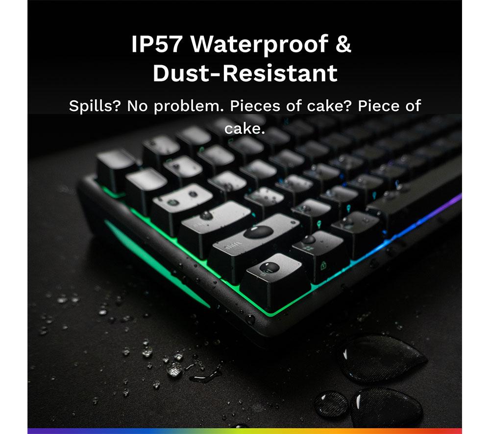 GLORIOUS GMBK 75% TKL Gaming Keyboard - Black image number 4 of 16