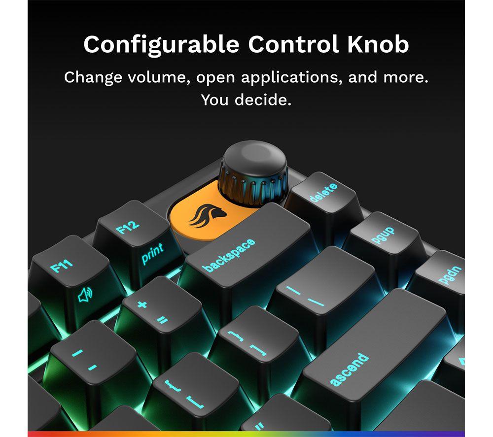 GLORIOUS GMBK 75% TKL Gaming Keyboard - Black image number 15 of 16