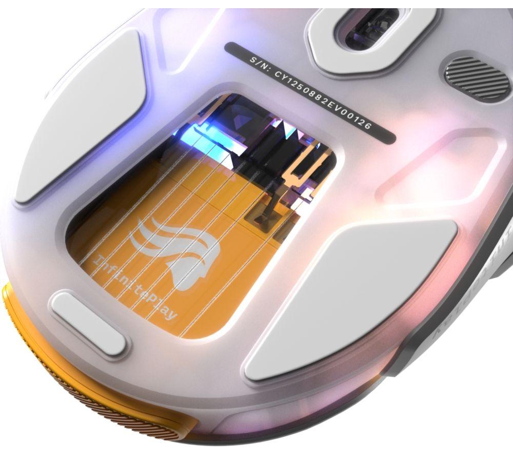 GLORIOUS Model O3 RGB Wireless Optical Gaming Mouse - White image number 2 of 15