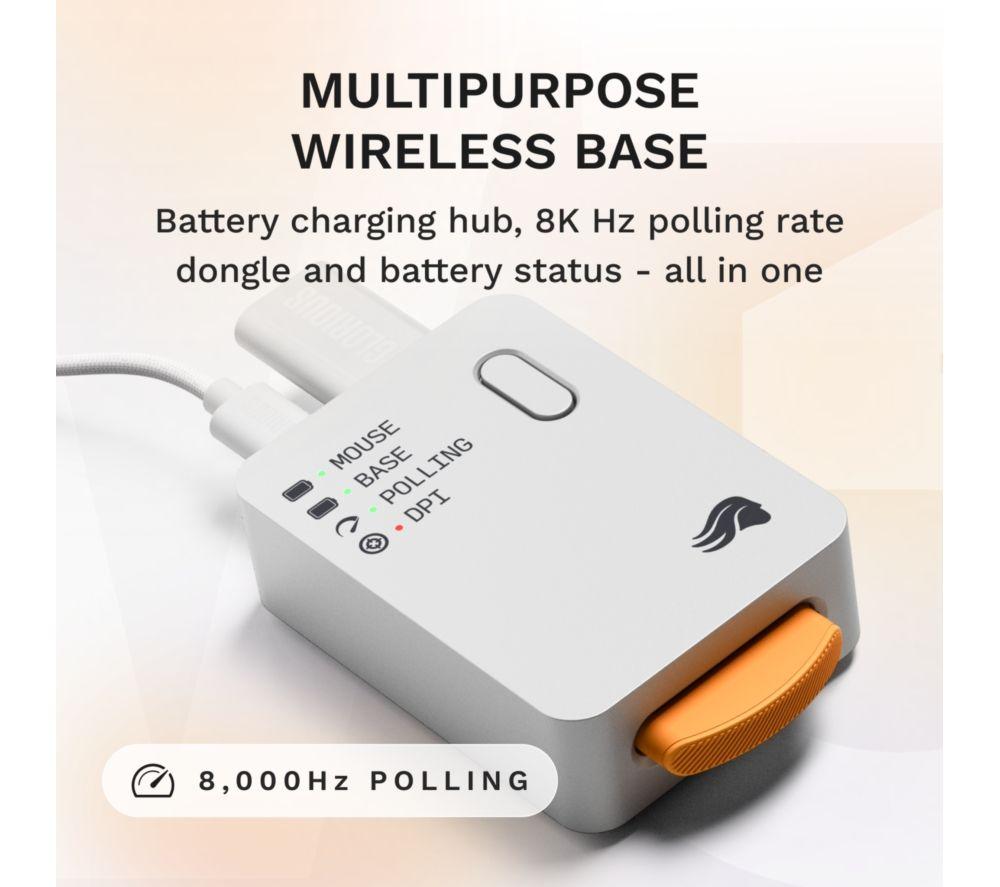 GLORIOUS Model O3 RGB Wireless Optical Gaming Mouse - White image number 6 of 15