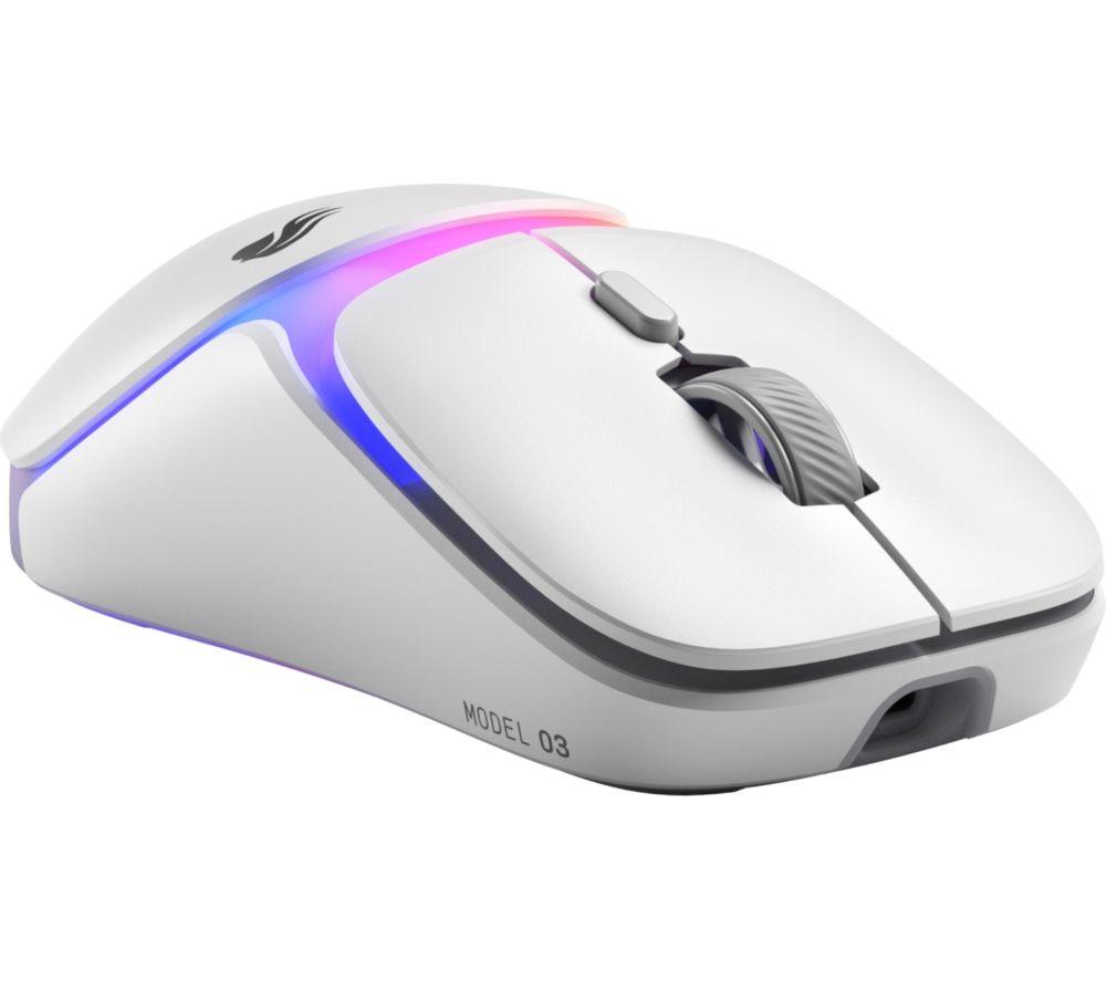 GLORIOUS Model O3 RGB Wireless Optical Gaming Mouse - White image number 13 of 15
