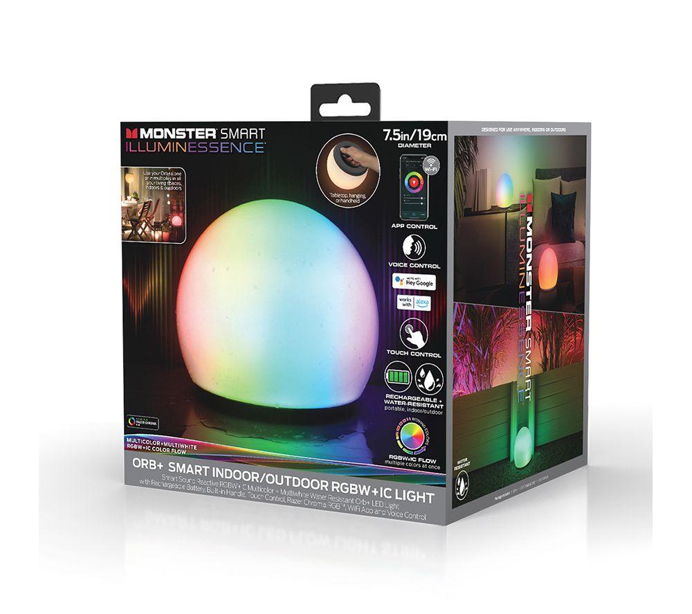 MONSTER Smart Illuminessence Orb+ Indoor & Outdoor RGBW+IC Light image number 5 of 5