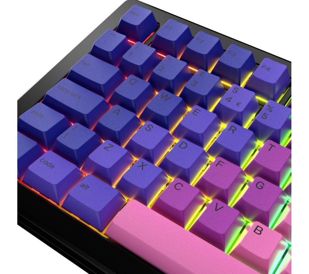 GLORIOUS GPBT Gradient Nebula V2 Keycaps - UK Layout image number 3 of 4