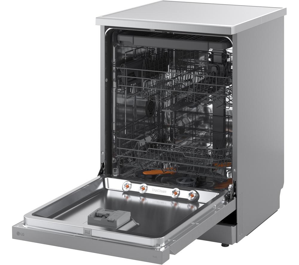 LG TrueSteam DF273FVS Full-Size WiFi-enabled Dishwasher - Silver image number 13 of 17