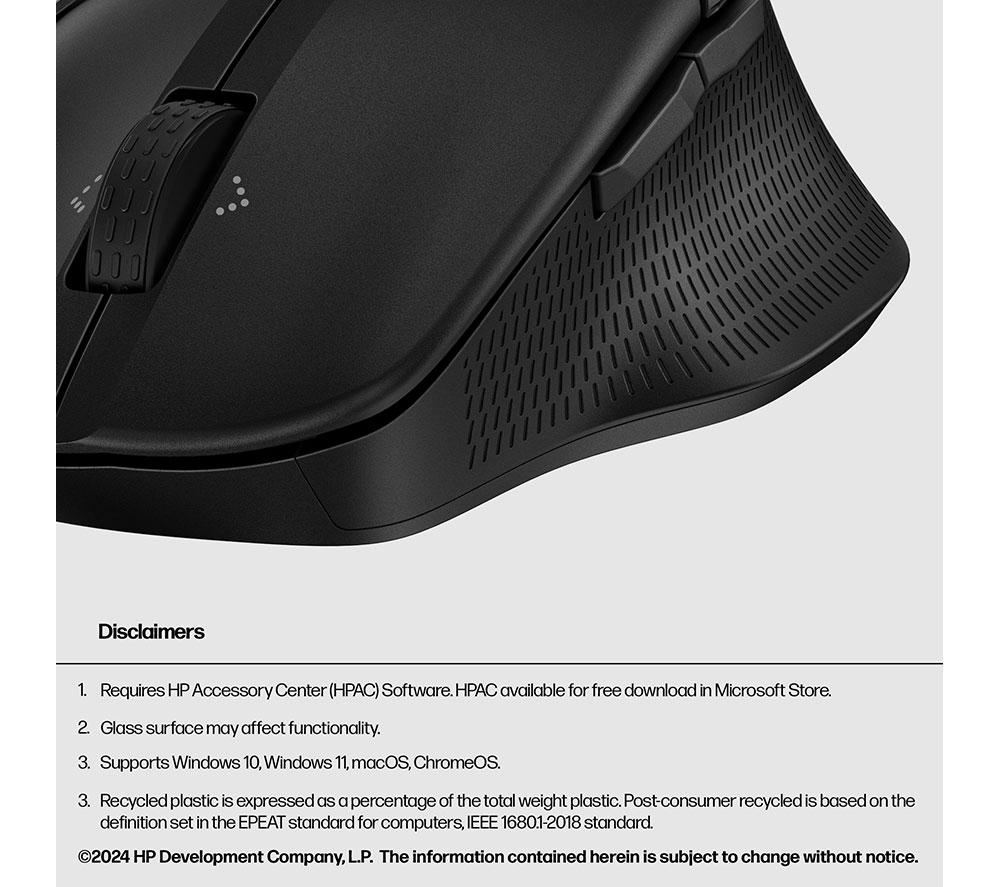 HP 480 Wireless Optical Mouse image number 7 of 12