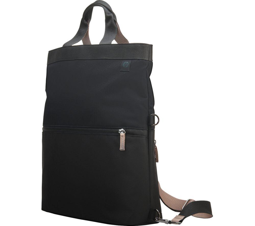 HP Convertible 14" Laptop Backpack Tote - Black & Taupe image number 3 of 5