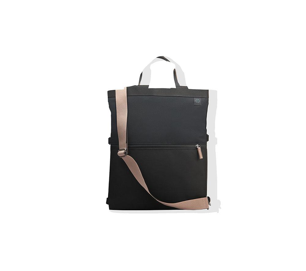 HP Convertible 14" Laptop Backpack Tote - Black & Taupe image number 9 of 10