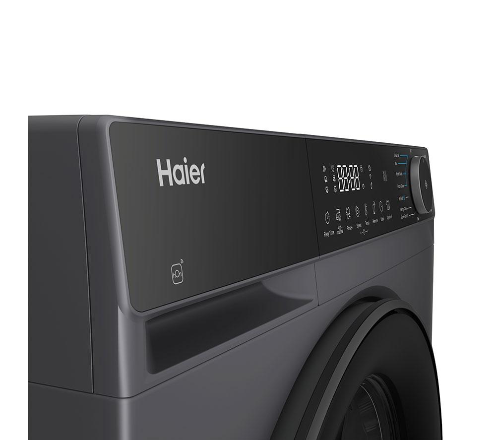 HAIER X Series 5 HWD120BP14357GUK WiFi-enabled 12 kg Washer Dryer - Graphite image number 3 of 16