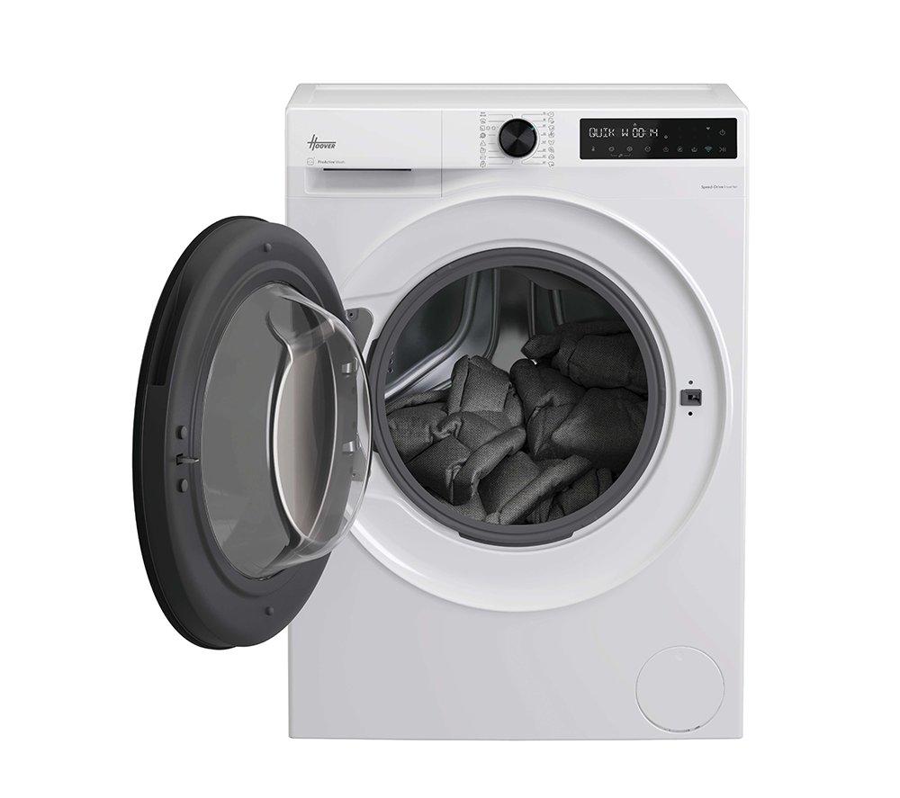 HOOVER Pro Wash Series 5 HBWP 4128BL8-80 WiFi-enabled 12 kg Washer Dryer - White image number 2 of 11