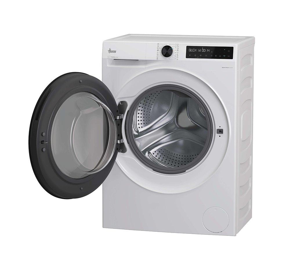 HOOVER Pro Wash Series 5 HBWP 4128BL8-80 WiFi-enabled 12 kg Washer Dryer - White image number 3 of 11
