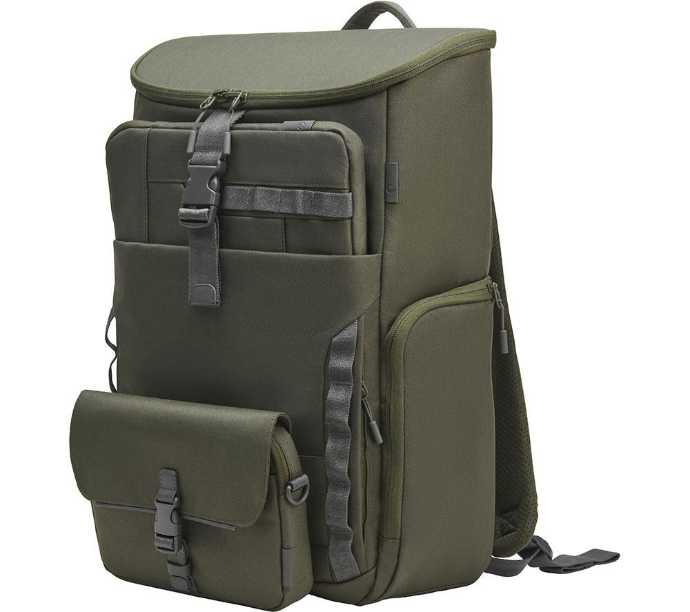 HP Modular 15.6" Laptop Backpack - Grey & Green image number 2 of 10