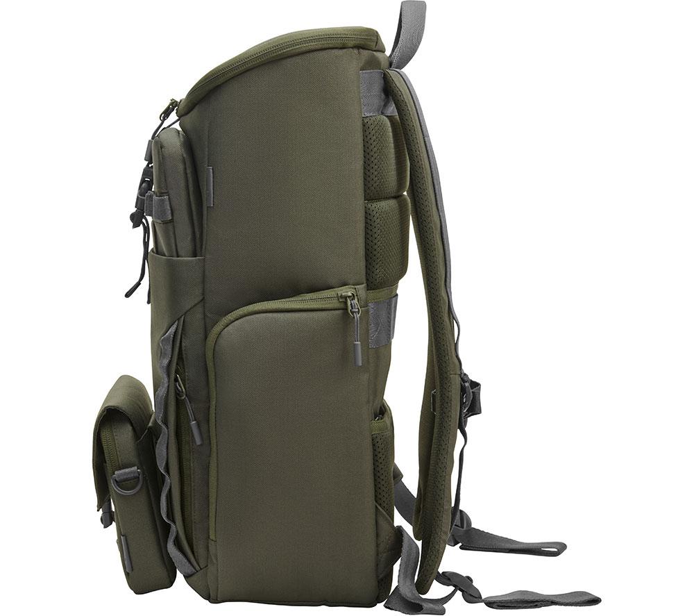 HP Modular 15.6" Laptop Backpack - Grey & Green image number 3 of 10
