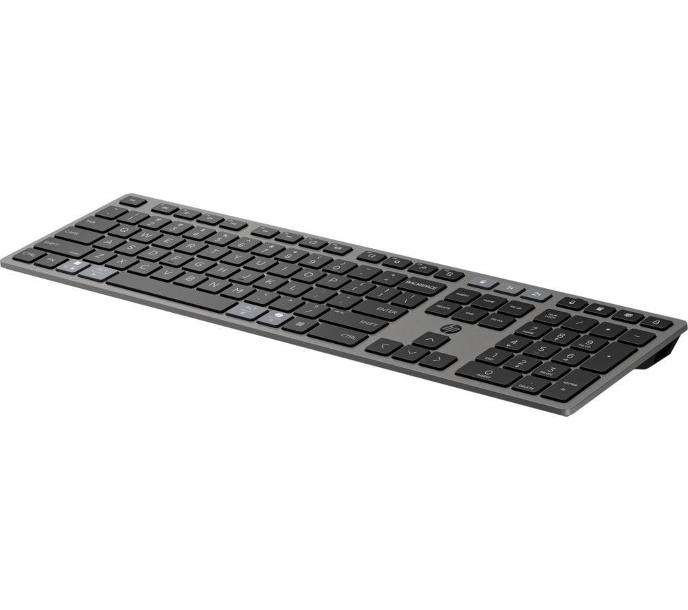 HP 720 Multi-Device Ultra-Fast Rechargeable Wireless Keyboard - Nightfall Black image number 2 of 9