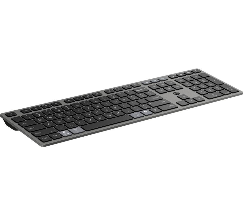 HP 720 Multi-Device Ultra-Fast Rechargeable Wireless Keyboard - Nightfall Black image number 3 of 9