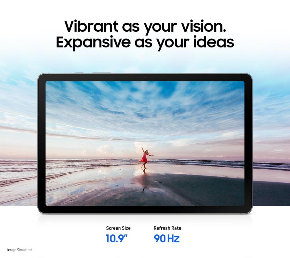 SAMSUNG Galaxy Tab S10 Lite 10.9" Tablet - 256 GB, Grey image number 2 of 12