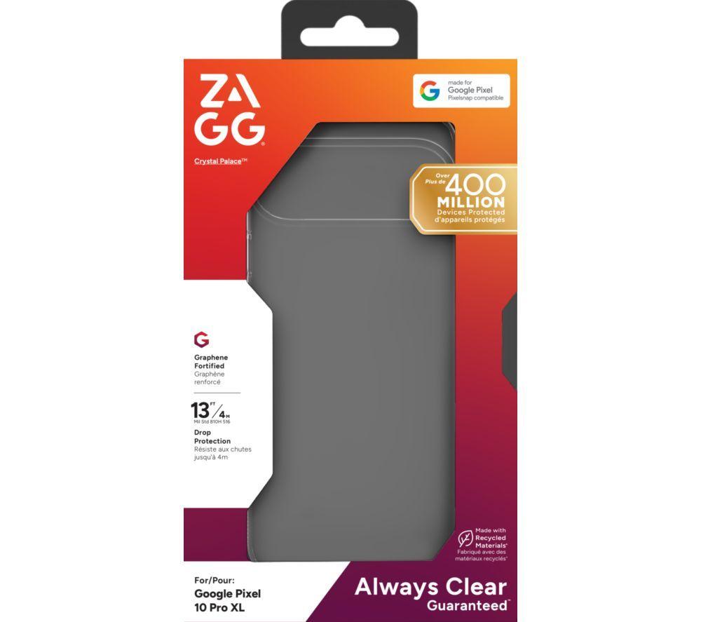 ZAGG Crystal Palace Pixel 10 Pro XL Case - Clear image number 3 of 4