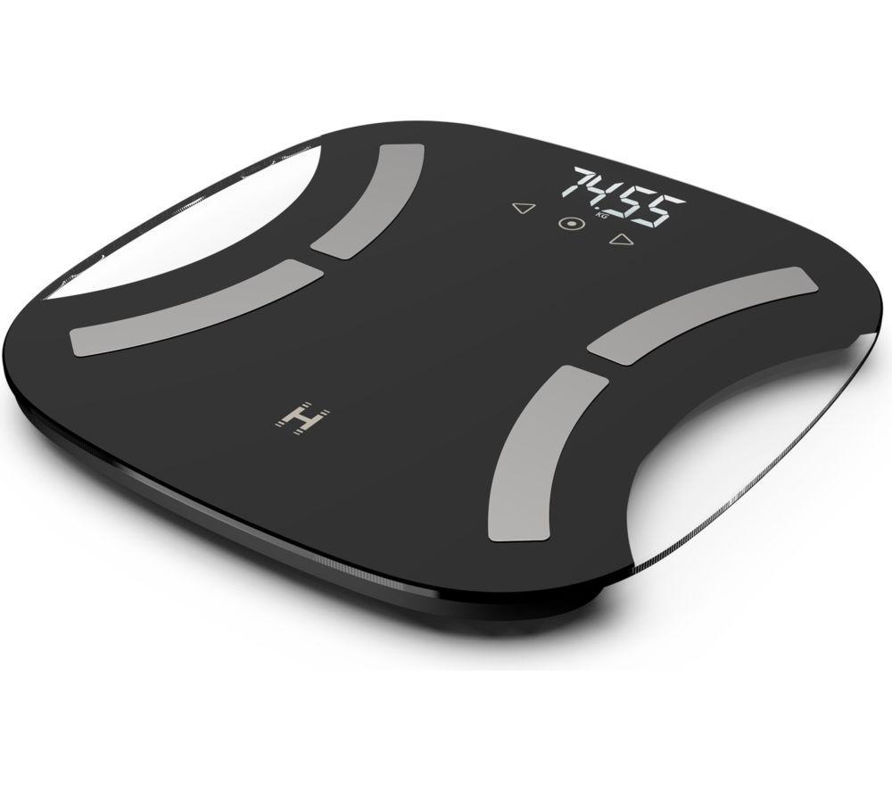 HOMEDICS Essentials Analyser Bathroom Scales - Black & Silver image number 3 of 3
