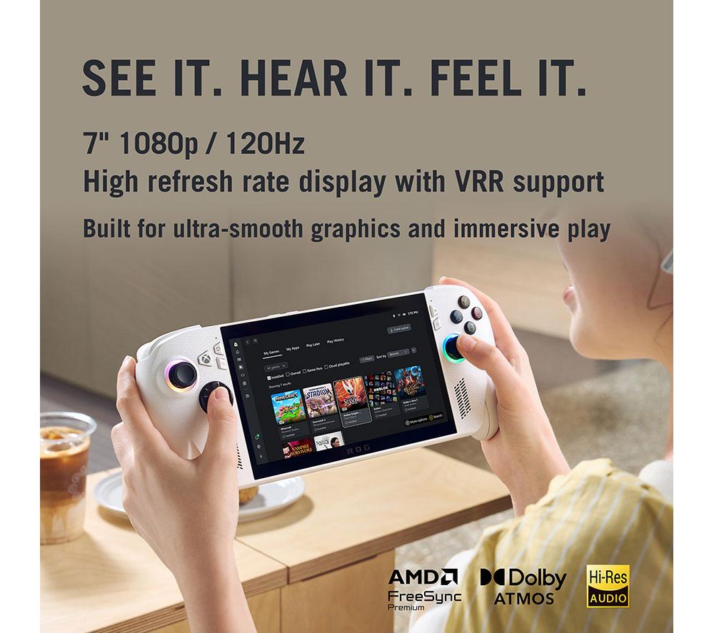 ASUS ROG Xbox Ally Handheld Gaming Console - AMD Ryzen Z2 A , 512 GB SSD image number 16 of 28