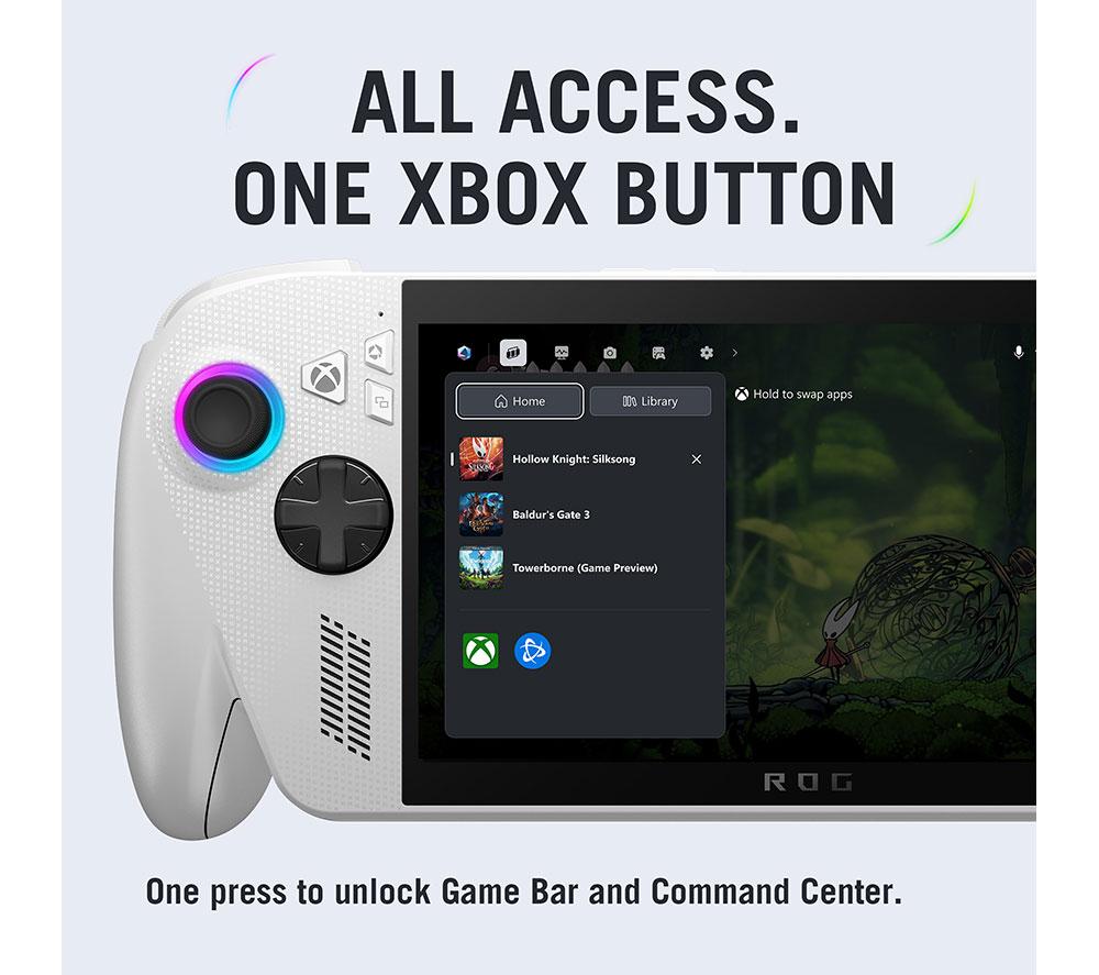 ASUS ROG Xbox Ally Handheld Gaming Console - AMD Ryzen Z2 A , 512 GB SSD image number 18 of 28