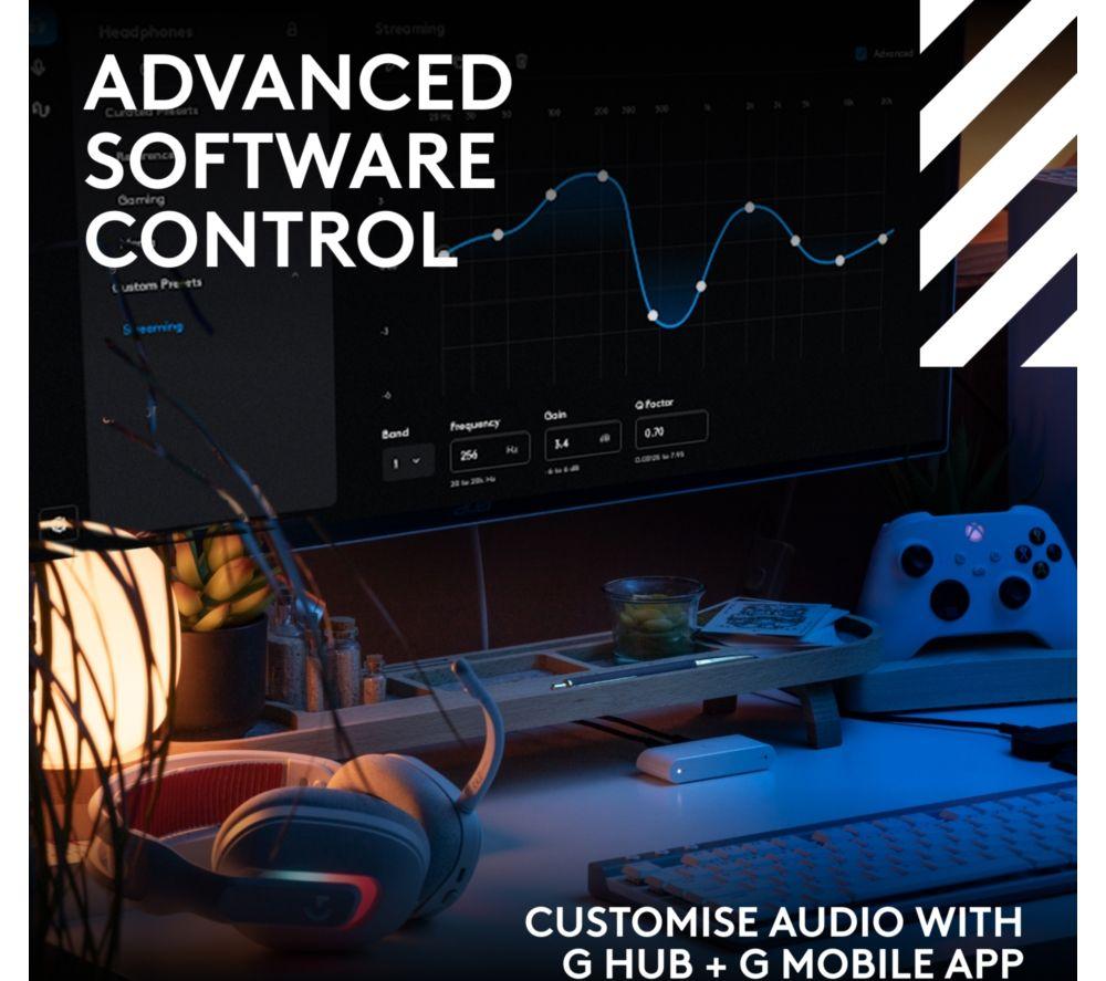 ASTRO A20 X Wireless Gaming Headset - White image number 10 of 12