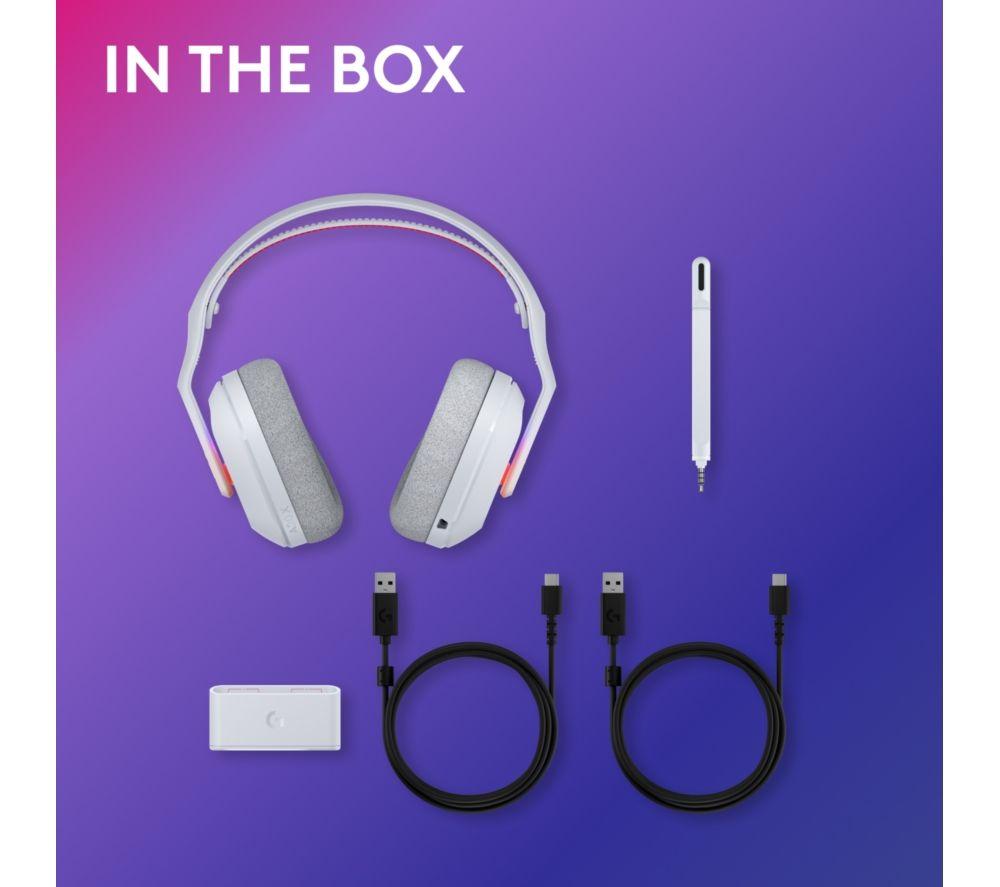 ASTRO A20 X Wireless Gaming Headset - White image number 12 of 12