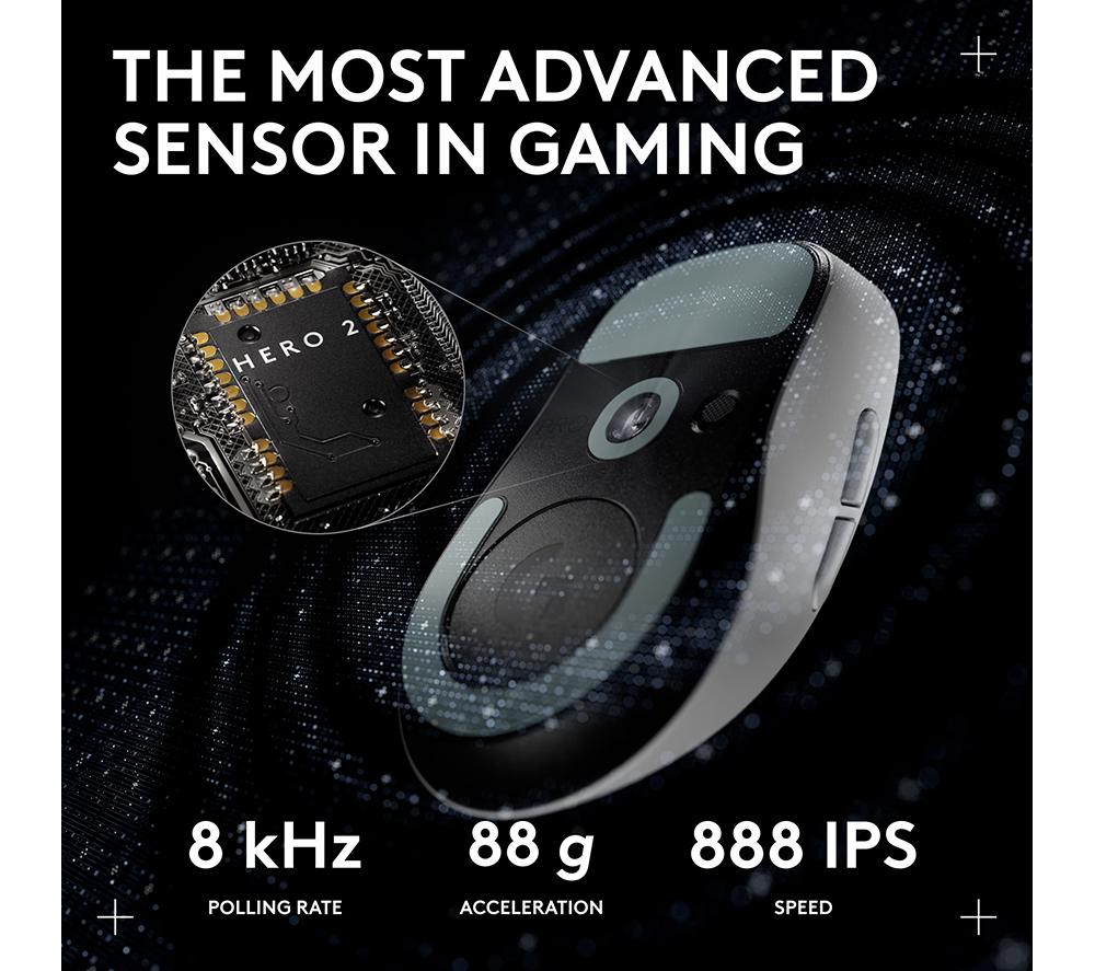 LOGITECH PRO X Superlight 2C Wireless Optical Gaming Mouse - White image number 4 of 13