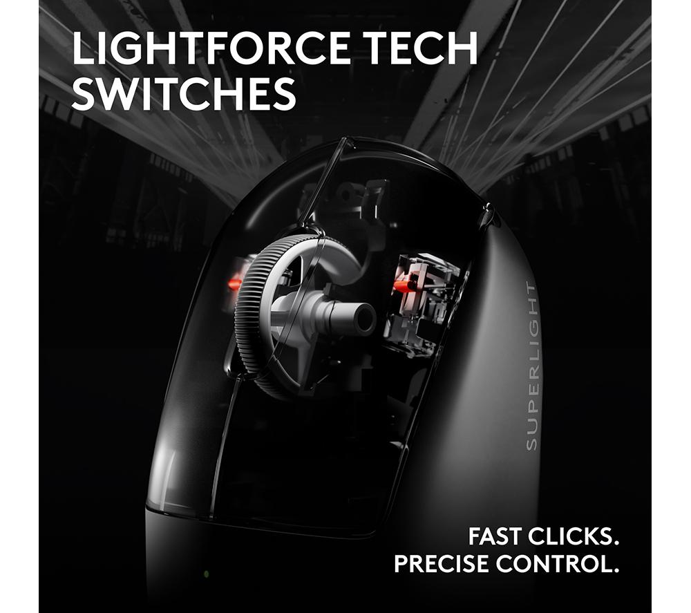 LOGITECH PRO X Superlight 2C Wireless Optical Gaming Mouse - White image number 7 of 13