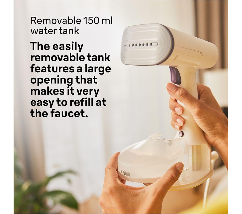 BRAUN Quickstyle 5 GS5011 Clothes Steamer - White & Purple image number 6 of 7