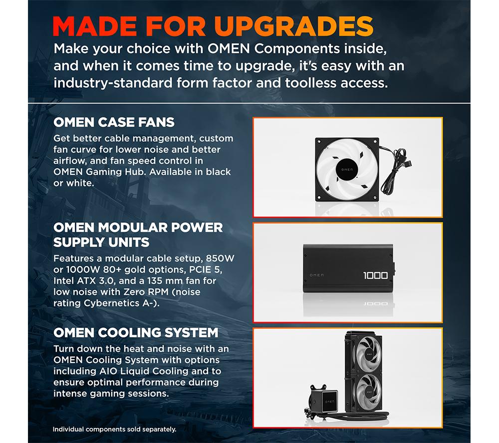 HP OMEN 35L VALORANT Limited Edition Gaming PC - Intel&reg; Core&trade; i7, RTX 5060, 1 TB SSD image number 6 of 30
