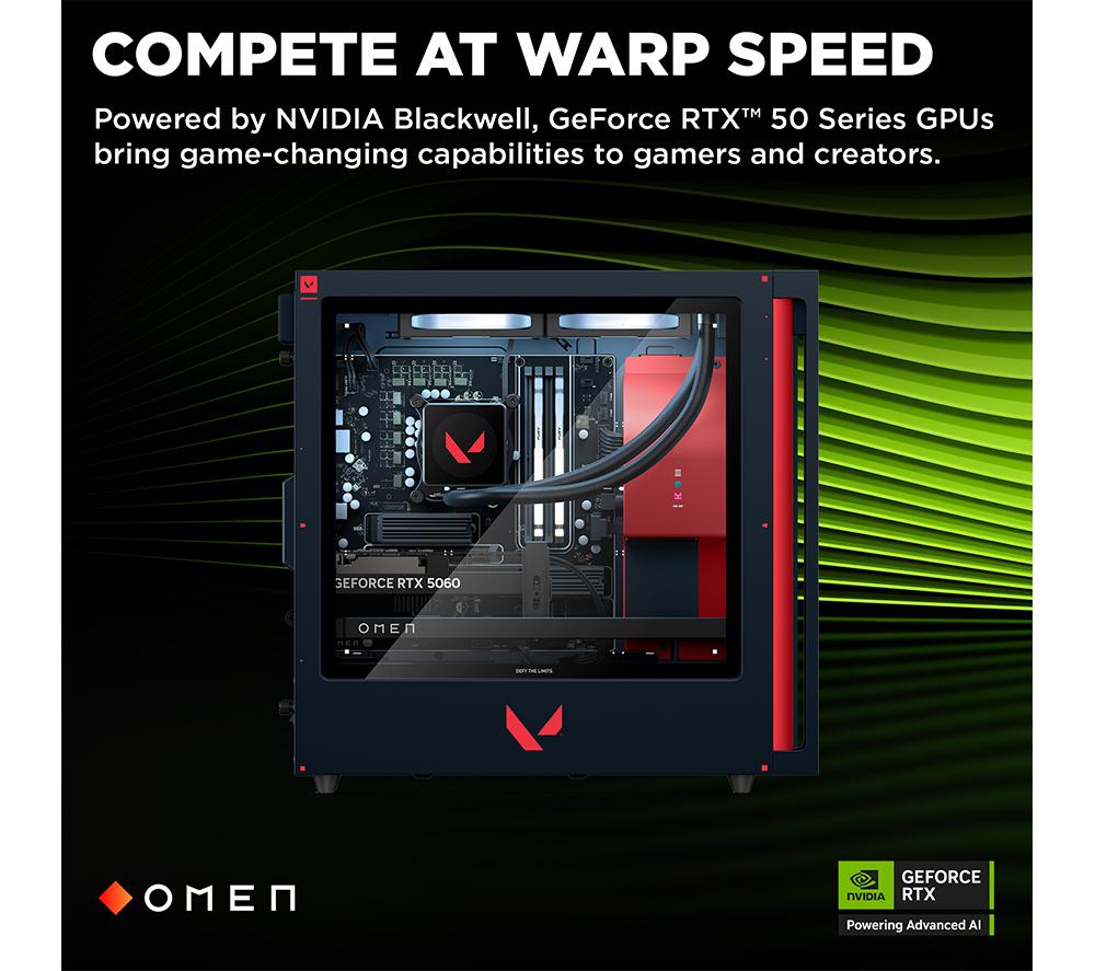 HP OMEN 35L VALORANT Limited Edition Gaming PC - Intel&reg; Core&trade; i7, RTX 5060, 1 TB SSD image number 9 of 30