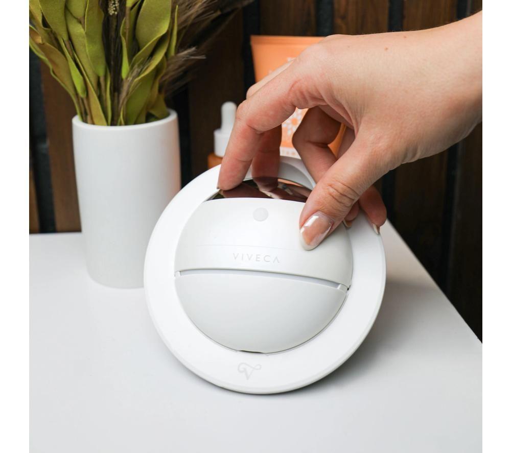 PURE TONE Viveca Ultrasonic Facial Cleansing Brush - White image number 2 of 8