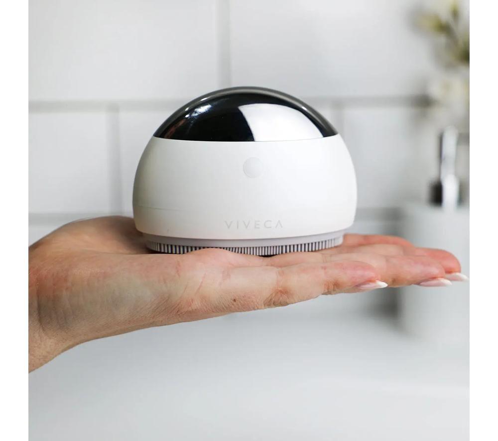 PURE TONE Viveca Ultrasonic Facial Cleansing Brush - White image number 5 of 8