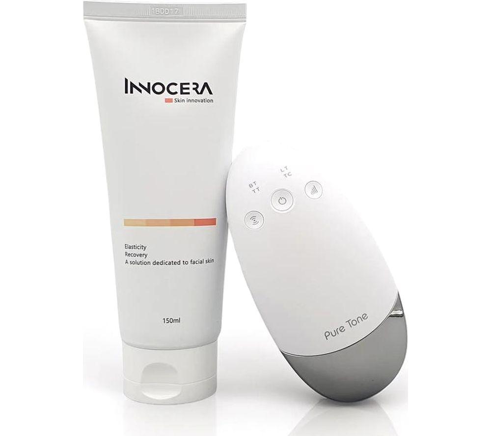 PURE TONE Radiance Pod 7-in-1 Skin Lifting & Tightening Tool - White & Silver image number 2 of 5