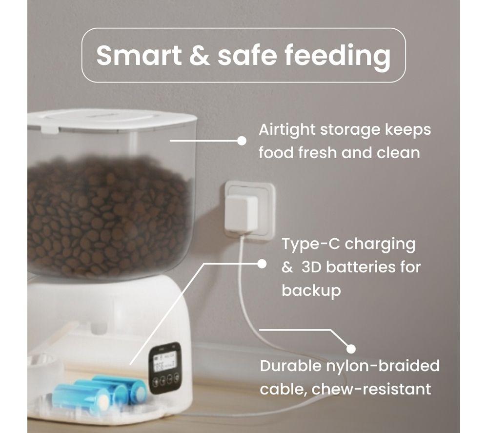 NOERDEN PETPLATE Smart Pet Feeder - White image number 3 of 9