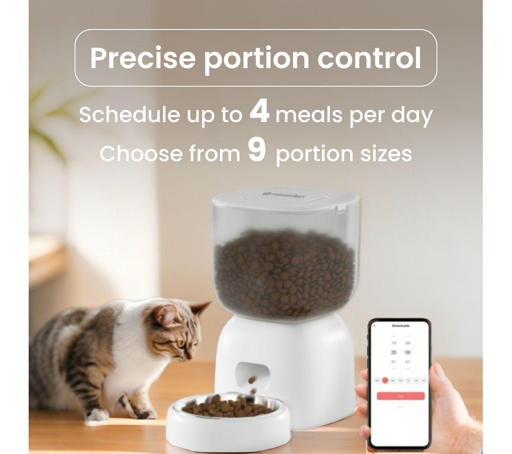 NOERDEN PETPLATE Smart Pet Feeder - White image number 4 of 9