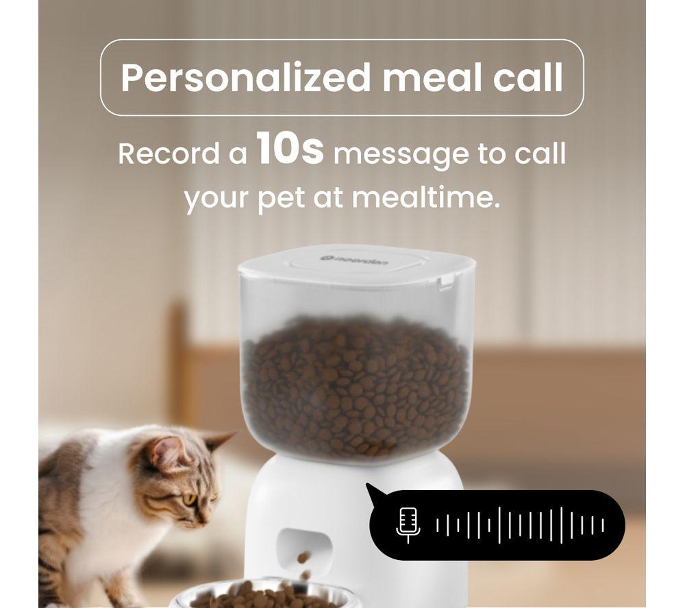 NOERDEN PETPLATE Smart Pet Feeder - White image number 6 of 9