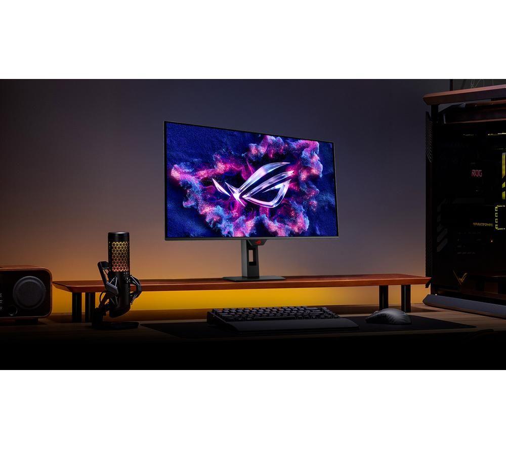 ASUS ROG Strix XG32UCDS 4K Ultra HD 32" QD-OLED Gaming Monitor - Black image number 7 of 8