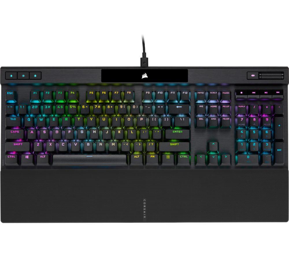 CORSAIR K70 Pro RGB Optical-Mechanical Gaming Keyboard - Black