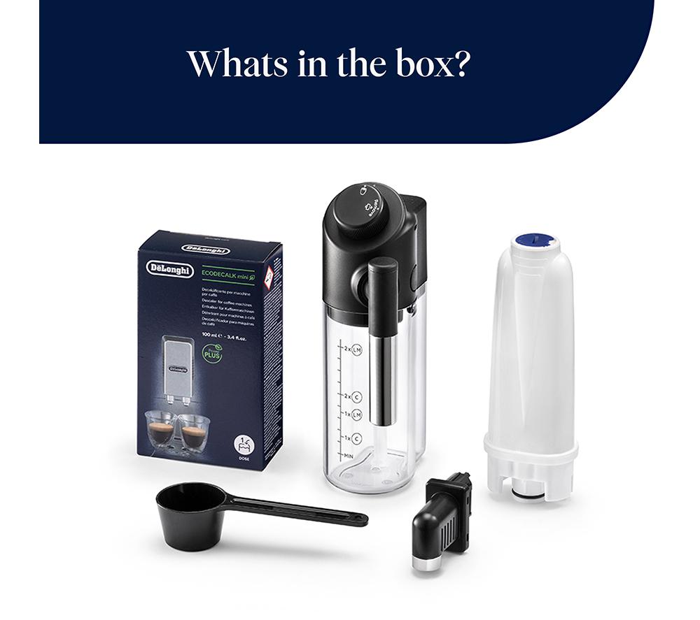 DELONGHI Magnifica Start ECAM220.61.GB Bean to Cup Coffee Machine - Grey & Black image number 7 of 8