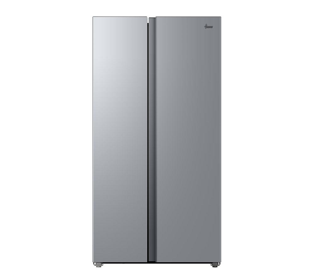 HOOVER H-FRIDGE 700 Maxi HONSQ2T918EXK American-Style Fridge Freezer – Silver, Silver/Grey