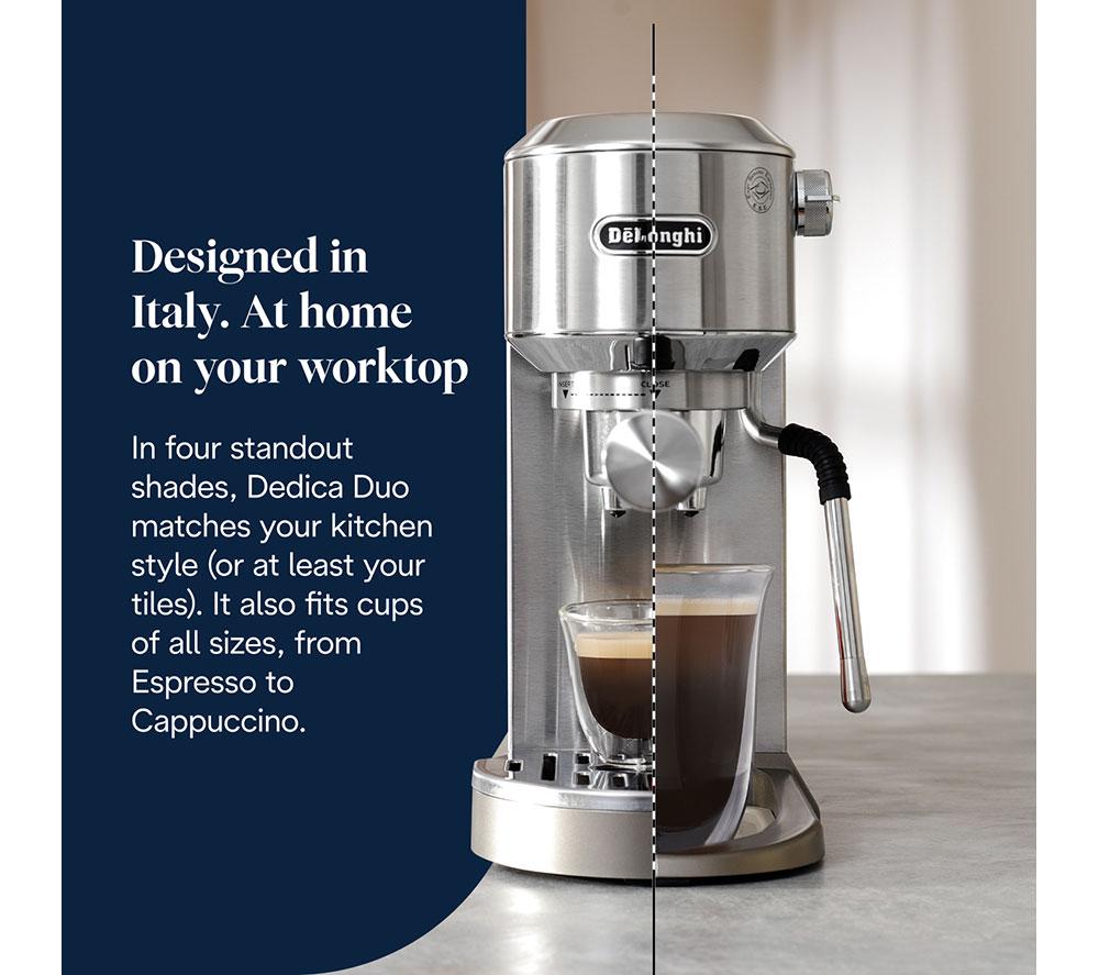 DELONGHI Dedica Duo EC890.M Coffee Machine - Metal image number 6 of 9
