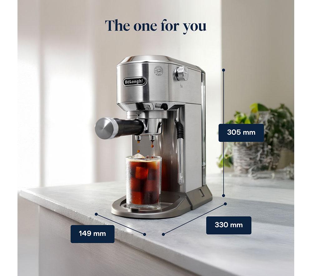 DELONGHI Dedica Duo EC890.M Coffee Machine - Metal image number 8 of 9