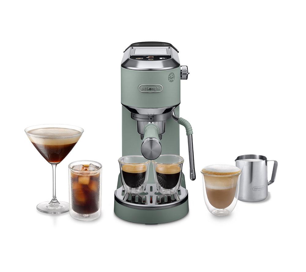 DELONGHI Dedica Duo EC890.GR Coffee Machine - Green